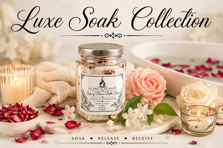 Luxe Bath Soak Collection I Natural Bath Salts