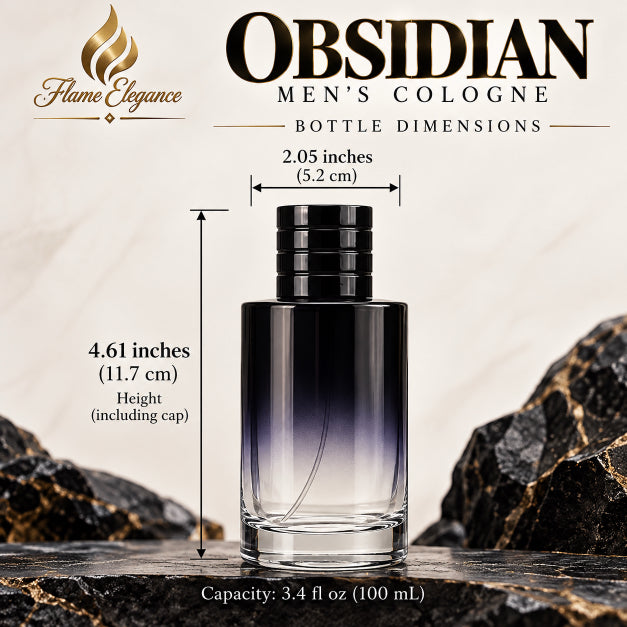 Obsidian Men's Spray Cologne-Alcohol-Free