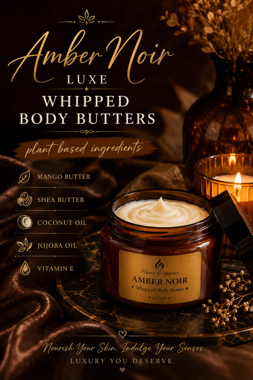 Amber Noir Luxe Whipped Body Butter