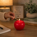 Apple Bliss I Elegant Apple Shaped Candle