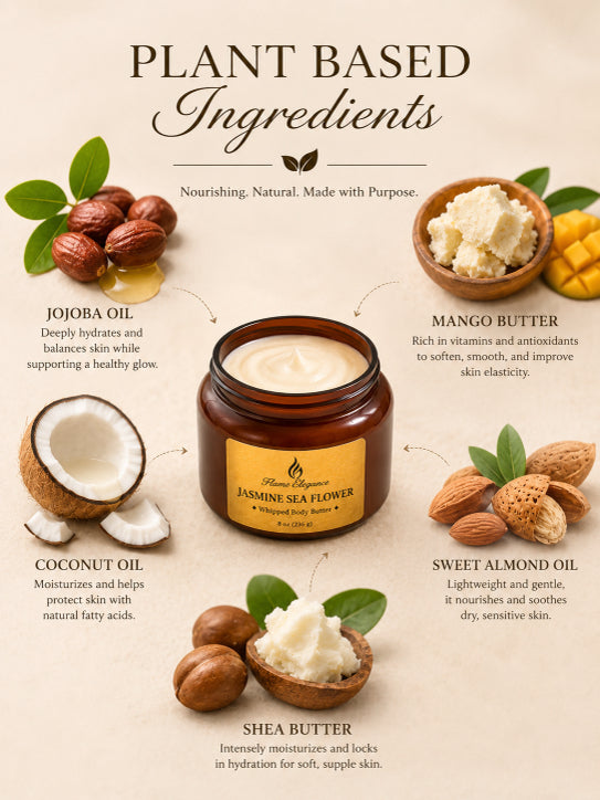 Jasmine Sea Flower Luxe Whipped Body Butter