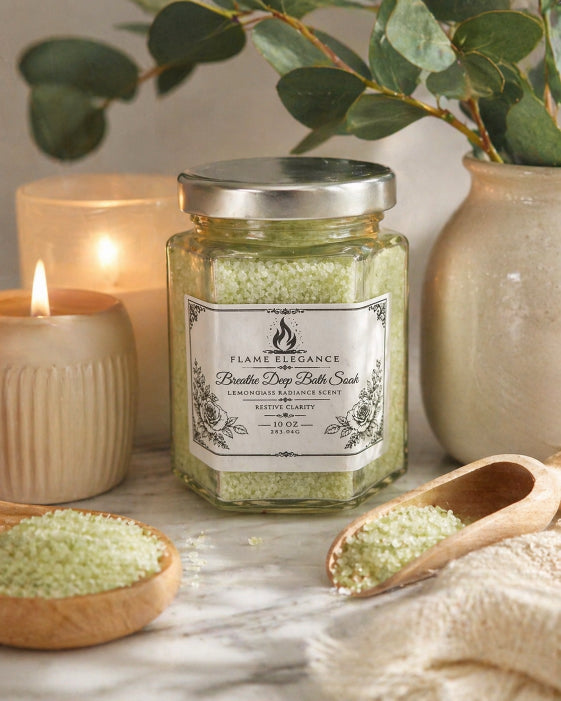 Eucalyptus Mist Bath Soak- Mineral Detox Bath Salts