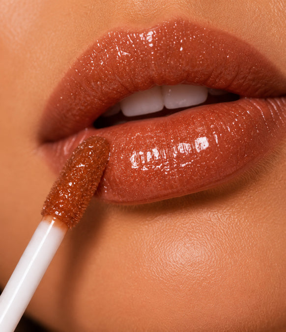 Gingerbread Luxe High-Shine Scented Vegan Lip Gloss