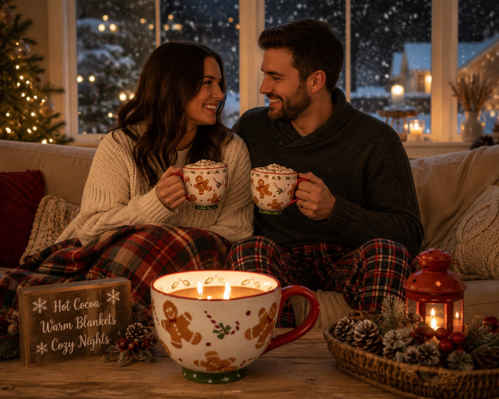 Gingerbread Hot Cocoa Soy Mug Candle