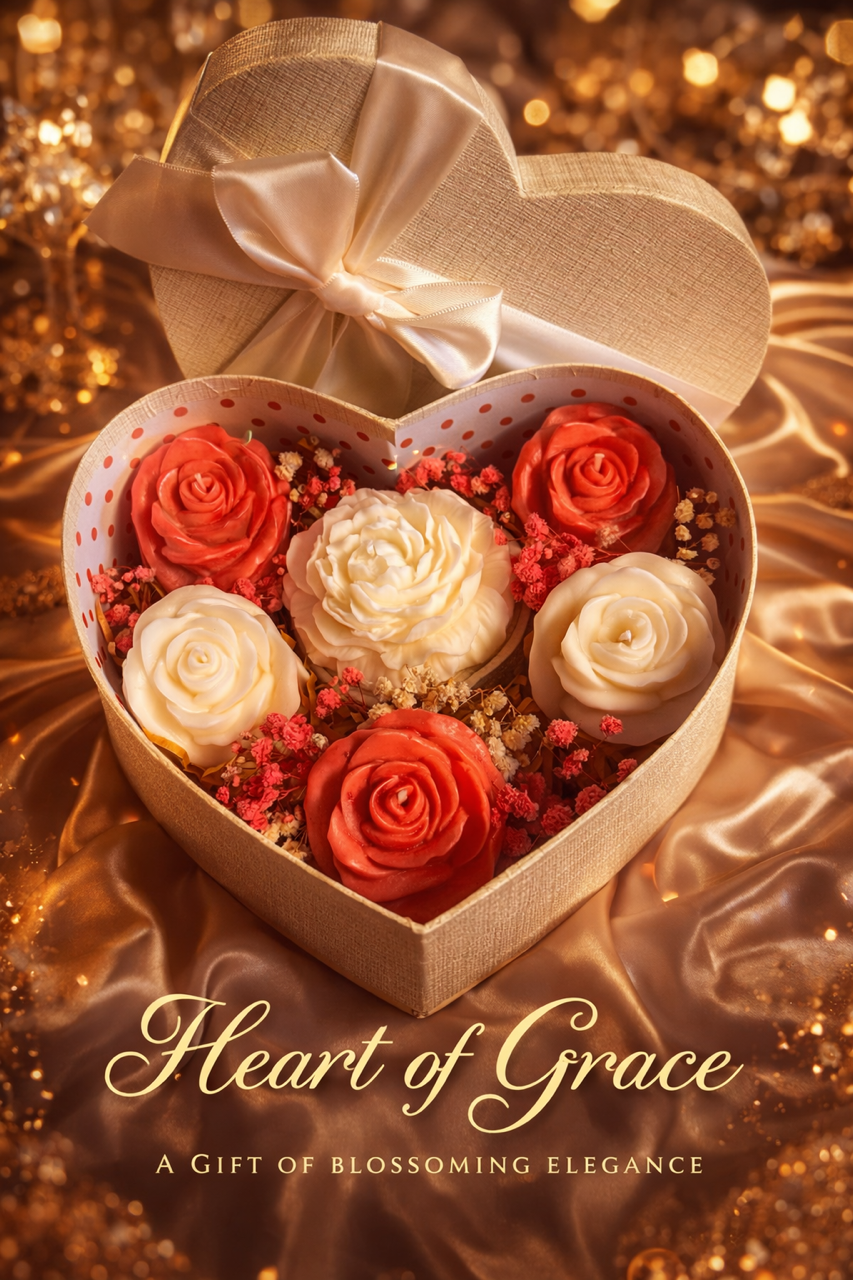 Heart of Grace- Small Rose and Peony Gift Box