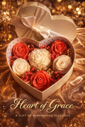Heart of Grace- Small Rose and Peony Gift Box