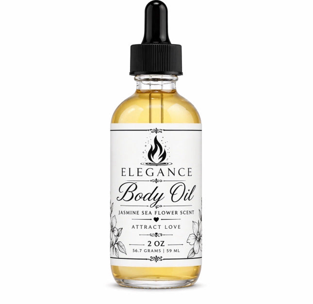 Jasmine Sea Flower Luxury Botanical Body Oil