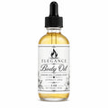 bottle of flame elegance body oil infused with jasmine sea flower to attract love