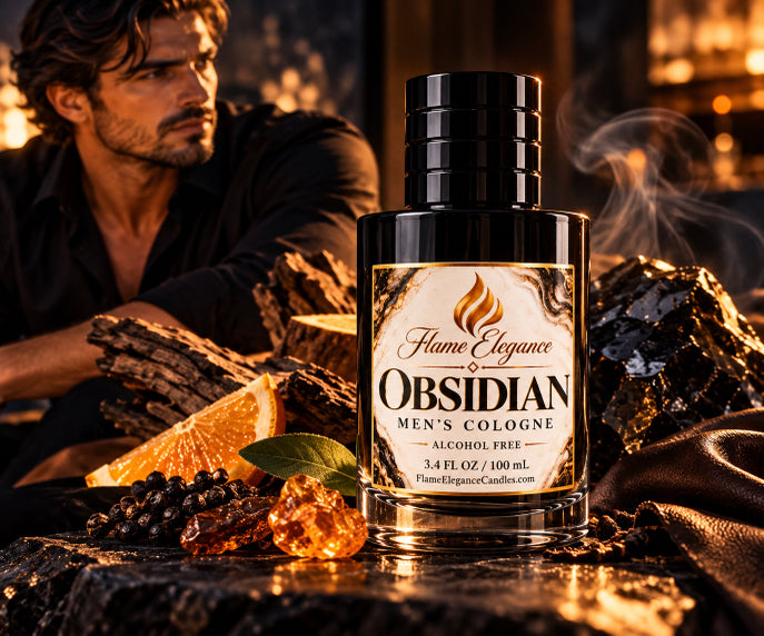 Obsidian Men's Spray Cologne-Alcohol-Free