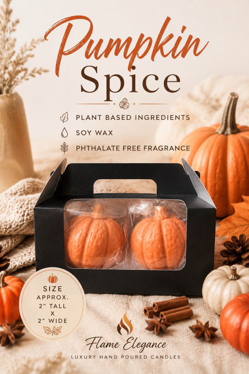 Pumpkin Candle Gift Set I Pumpkin Spice