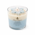 Snow Kissed Snowflake Soy Candle I Sapphire Desire Scent